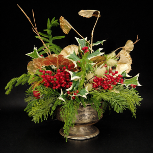 Christmas Table Arrangement